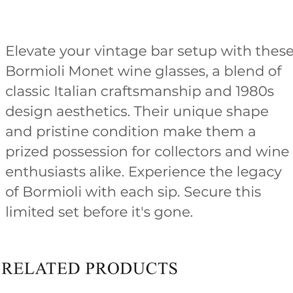 Luigi Bormioli old fashioned glasses - Picture 4 of 6